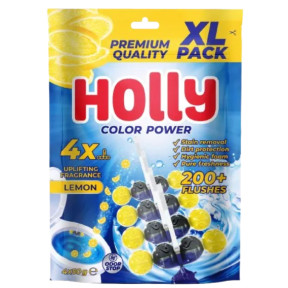 Підвісний блок для унітаза Holly Color Power Lemon, 4×50 г